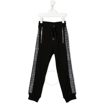 Givenchy Kids logo tape detail Joggers