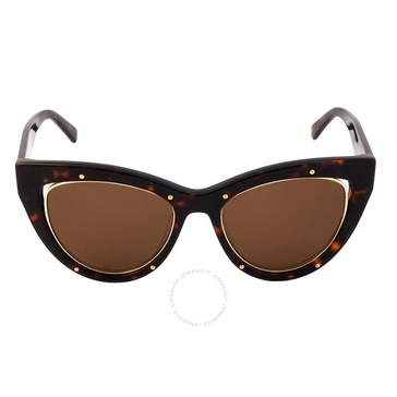 MCM Brown Cat Eye Ladies Sunglasses MCM603SA 214 53