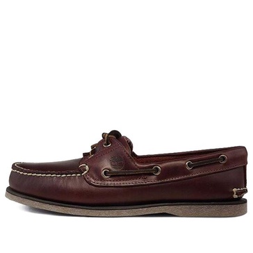 Timberland Men's Classic Leather 2-Eye Boat Shoes - UK 7