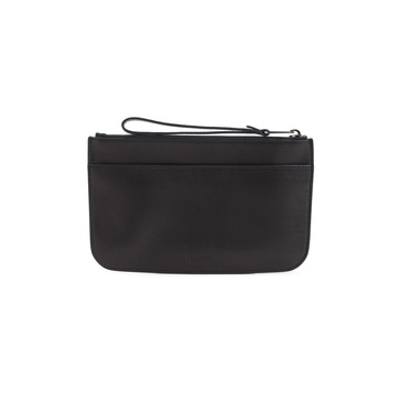 GIORGIO ARMANI Luxury Leather Mini Pouch, 25x15 cm