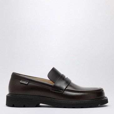 Loewe Brown Leather Blaze Loafer Women