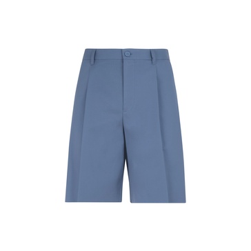 DIOR HOMME Classic Blue Chino Shorts for Men - FW21 Collection