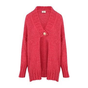 Fuchsia Cardigan Cardigan