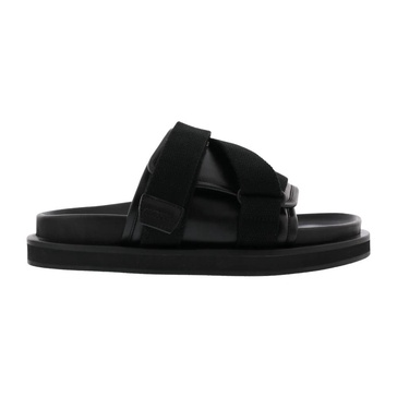 Padded Black Sandal