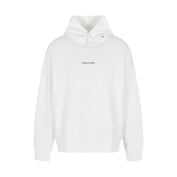 White Hooded Sweatshirt French Terry AW24