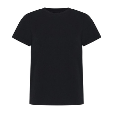 Black Crew Neck Cotton T-shirt