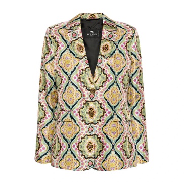 ETRO Multicolor Silk Jacket for Women - SS24 Collection