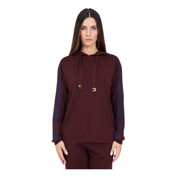 Bordeaux Hooded Sweater Casual Fall/Winter