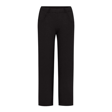 Black Loose Sl Trousers Brushed