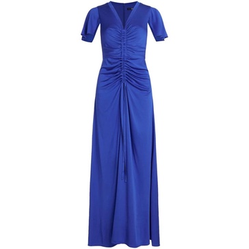 Ruched maxi dress