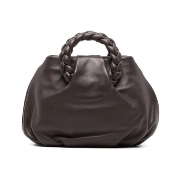 Brown Calf Leather Shoulder Bag