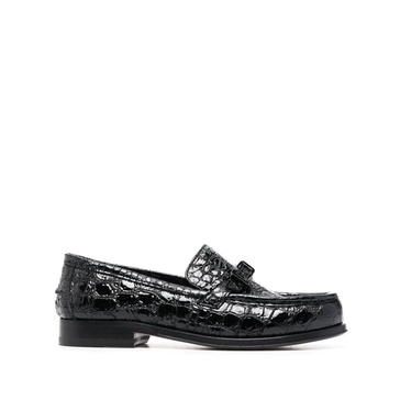 Crocodile Pattern Loafers