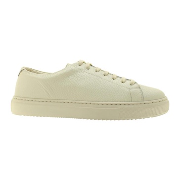 Cream Sneakers AW24 Tumbled Leather