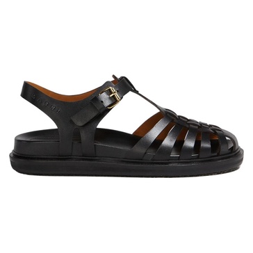 MARNI Classic Black Sandals for the Modern Woman - 24SS Collection