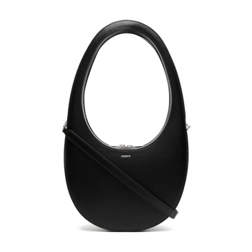 Black Leather Shoulder Bag