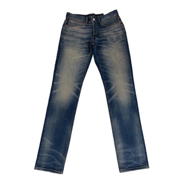 Slim-fit Razor AVT Men Jeans Mid Blue