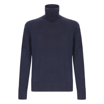 Turtleneck Sweater In Wool Cashmere Blend