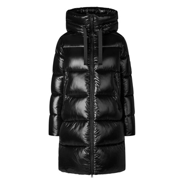 Black Isabel Lightweight Puffer Jacket