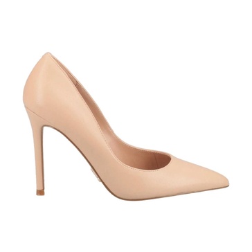 Powder Pink Leather Pumps