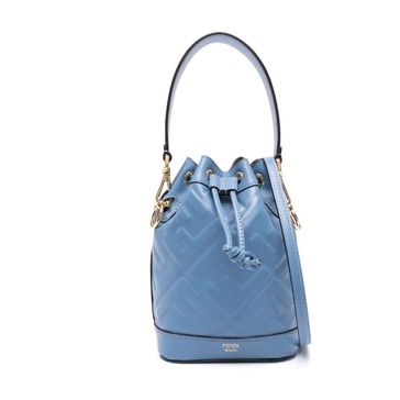 Ocean Blue Bucket Bag with FF Logo