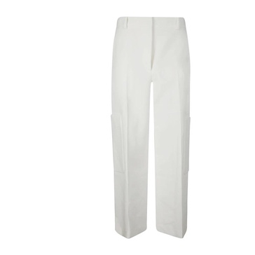 Classic Viscose Trousers with Pockets