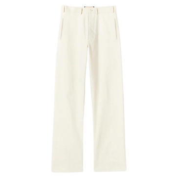 High Waist Cotton Pants