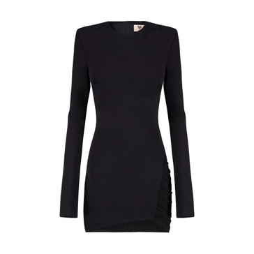 Black Mini Dress with Long Sleeves