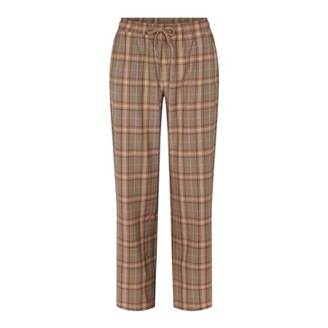 Relaxed Deer Check Trousers