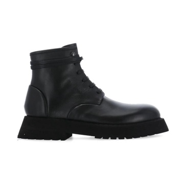 Black Leather Boots for Men