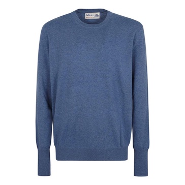 Blue Cashmere Sweater AW24