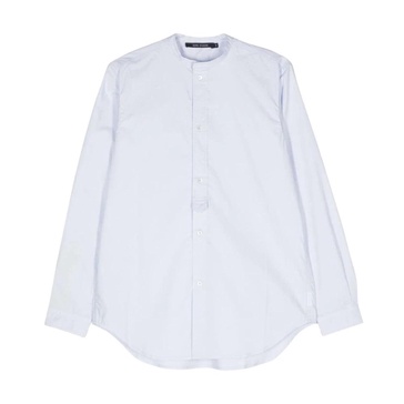 Waterfall Shirt with Button Placket Detail