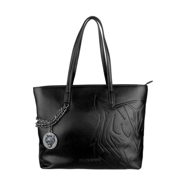 Chic Shopper with Decorative Chain