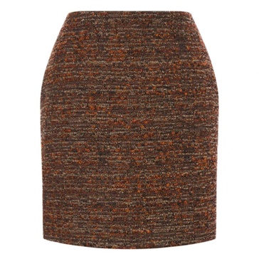 Fantasia Brown Tweed Skirt