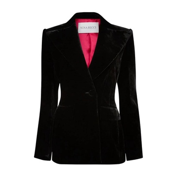 Black Velvet Blazer