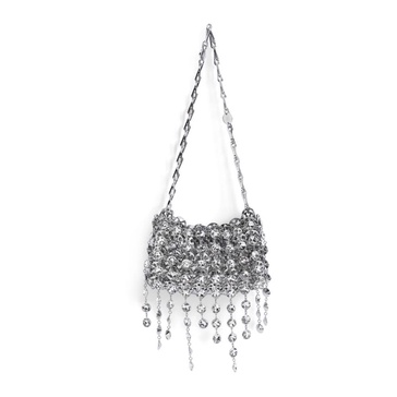 Silver Handbag Model P040