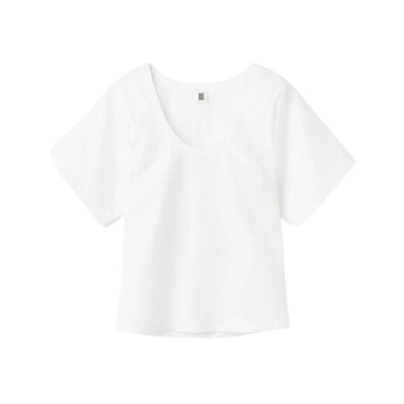 Lunae White Shirt Top