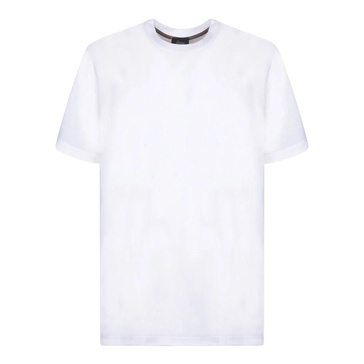 White Cotton T-Shirt Short Sleeve