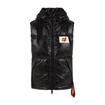 Adjustable Hooded Black Jacket