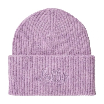 Dark Lavender Knit Hat Forretll Accessories