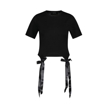 Bow Tails T-Shirt - Simone Rocha - Cotton - Black