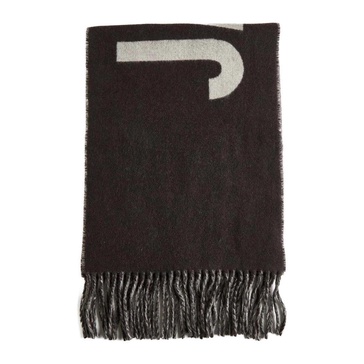 Jacquemus Logo Detailed Fringed Scarf