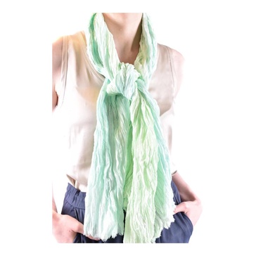 Luxurious Cotton Silk Scarf