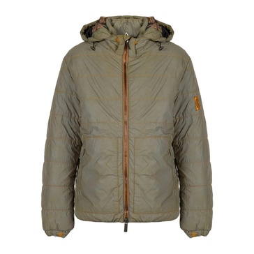 Reflective Quilted Jacket with Detachable Hood