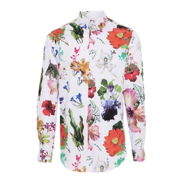 Floral Button-Up Shirt