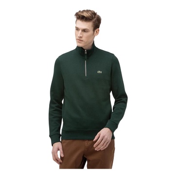 Green Half-Zip Sweater Anthracite Style SH8891