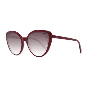 Red Butterfly Sunglasses with Gradient Lenses