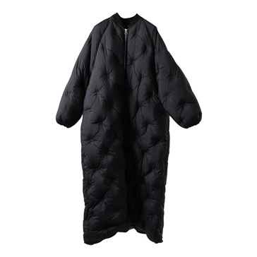 Ultimate Luxury Long Oversize Bomber Down Coat