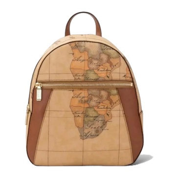 Geo Classic Backpack with Leather Inserts