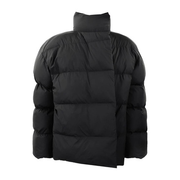 Men's Wrap Puffer Jacket Black