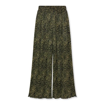 Pleated Trousers in Leo Green